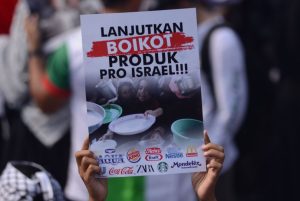 Aksi Boikot Produk Pro-Israel Masih Berlanjut