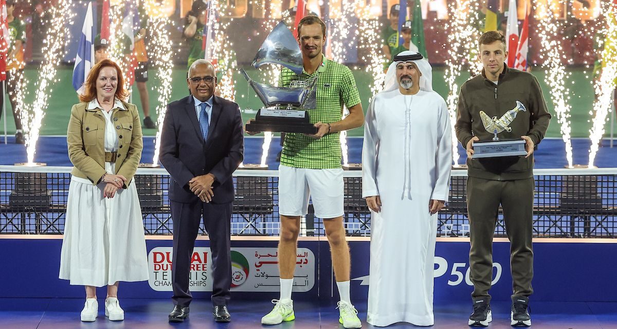 Medvedev Meraih Gelar ATP 500 Dubai