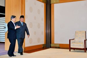 Presiden Prabowo Subianto Bertemu Kaisar Naruhito