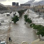 Banjir Besar Landa Arab Saudi, Sekolah Beralih Ke Kelas Daring