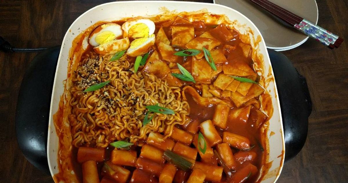 Tteokbokki Carbonara Gochujang: Perpaduan Rasa Italia-Korea