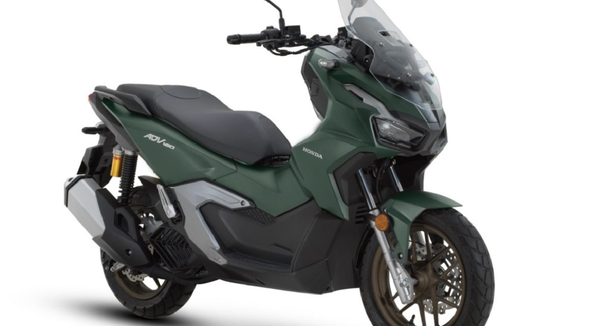 Honda ADV 160 Penyegaran Warna Matte Green Yang Maskulin