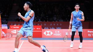 Menang Straight Game, Fajar/Rian Lolos Ke Semifinal