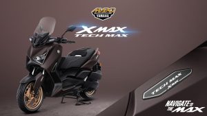 Yamaha XMAX Tech MAX Rilis Warna Baru Magma Black