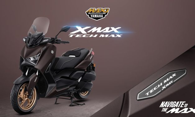 Yamaha XMAX Tech MAX Rilis Warna Baru Magma Black