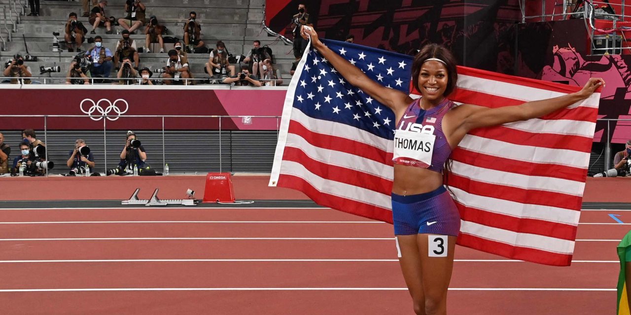 Gabrielle Thomas Juara Lari 200m Putri Catat Waktu 21,83 Detik