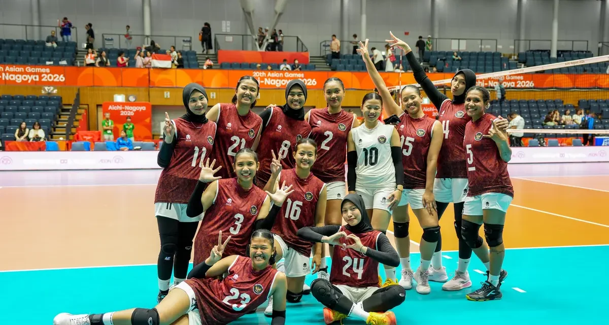 Tim Voli Putri Indonesia Tumbangkan Vietnam Tiga Set Langsung