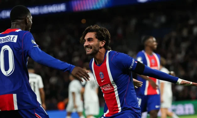 PSG Menggila Di Kandang! Hajar Slovan Bratislava Tanpa Ampun