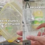Trik Sulap Tupperware Berminyak Jadi Kesat Pakai Tisu Dapur