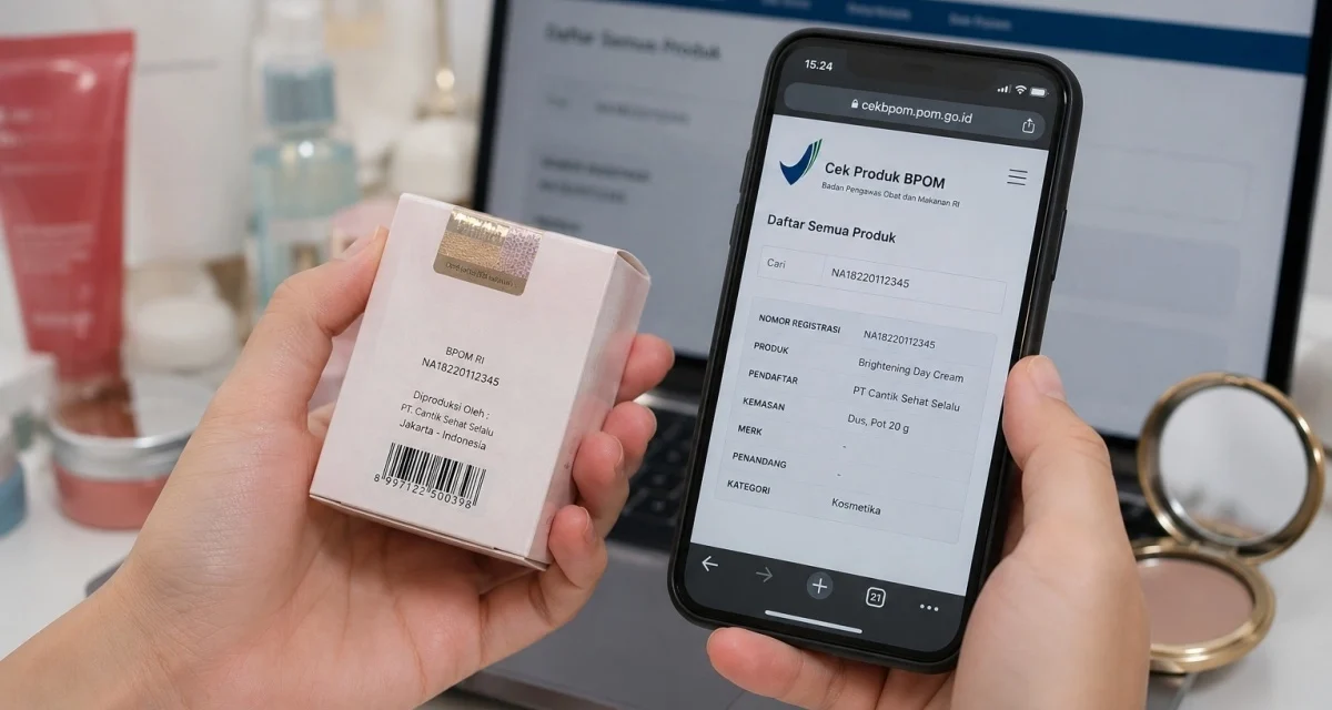 BPOM Wajibkan Scan QR Code Pada Label Obat Dan Kosmetik