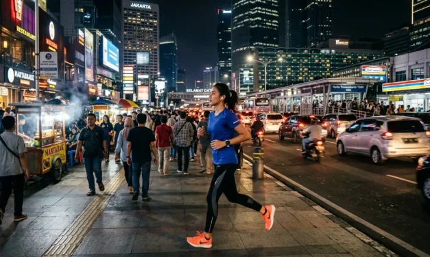 Tren 10K Steps Night Walk Jadi Pilihan Pekerja Perkotaan
